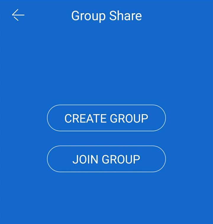 shareit group datainflow - How to share file in a group in shareit