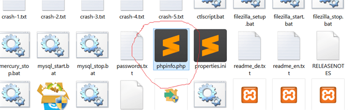 php infow - How to check PHP version of XAMPP or WAMP Server on Windows Command Line