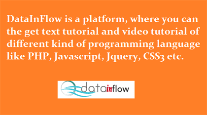 Programming Datainflow - 