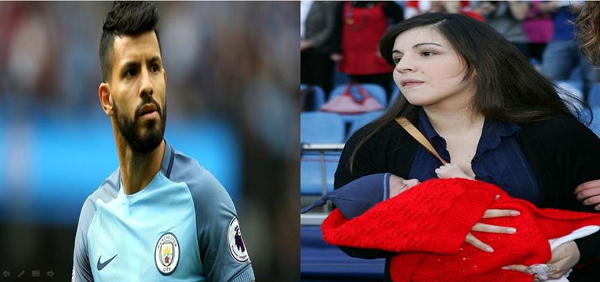 Aguero And His Wife - Top Footballers And Their Wife And Girlfriend