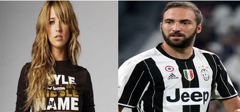 Higuain And His Girlfriend - Top Footballers And Their Wife And Girlfriend