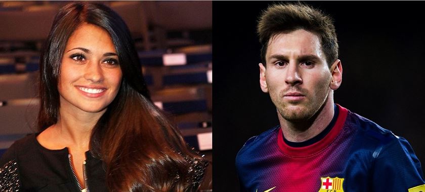 Messi And His Wife - Top Footballers And Their Wife And Girlfriend