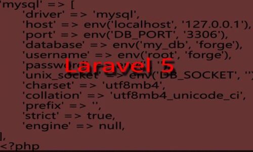 Access denied for user @localhost to database forge Laravel 5 500x300 - Laravel
