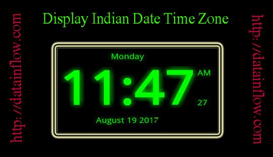 display-indian-current-date-time-zone-using-php-datainflow