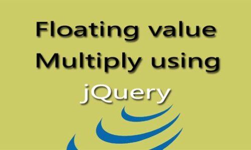 Floating value multiply using jQuery 500x300 - jQuery