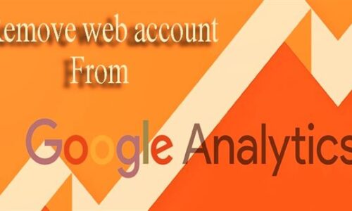 How to remove web account from Google analytics 500x300 - HTML