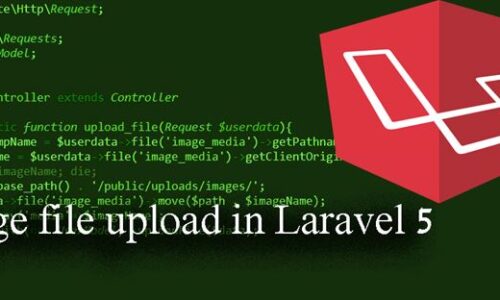 Image file upload in Laravel 5 500x300 - Laravel