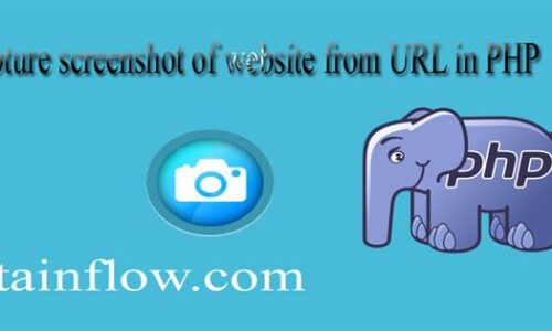 capture screenshot of website from URL in PHP 500x300 - PHP Programming
