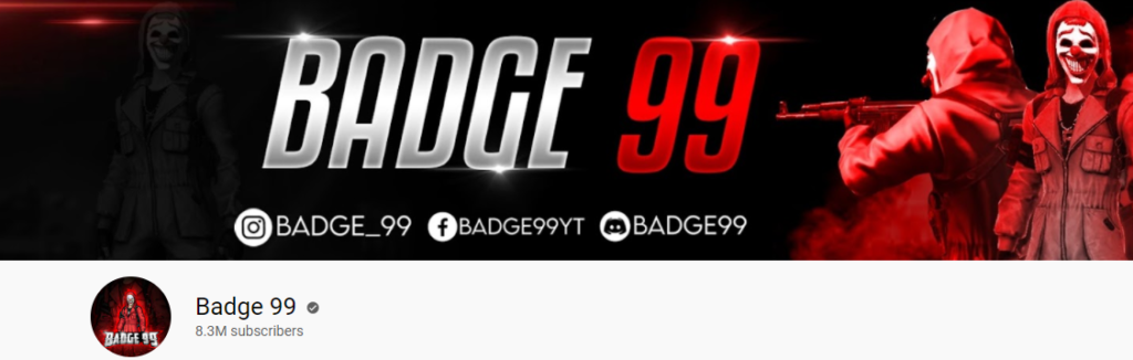 Badge 99 1024x326 - 10 Best Free Fire Players In India