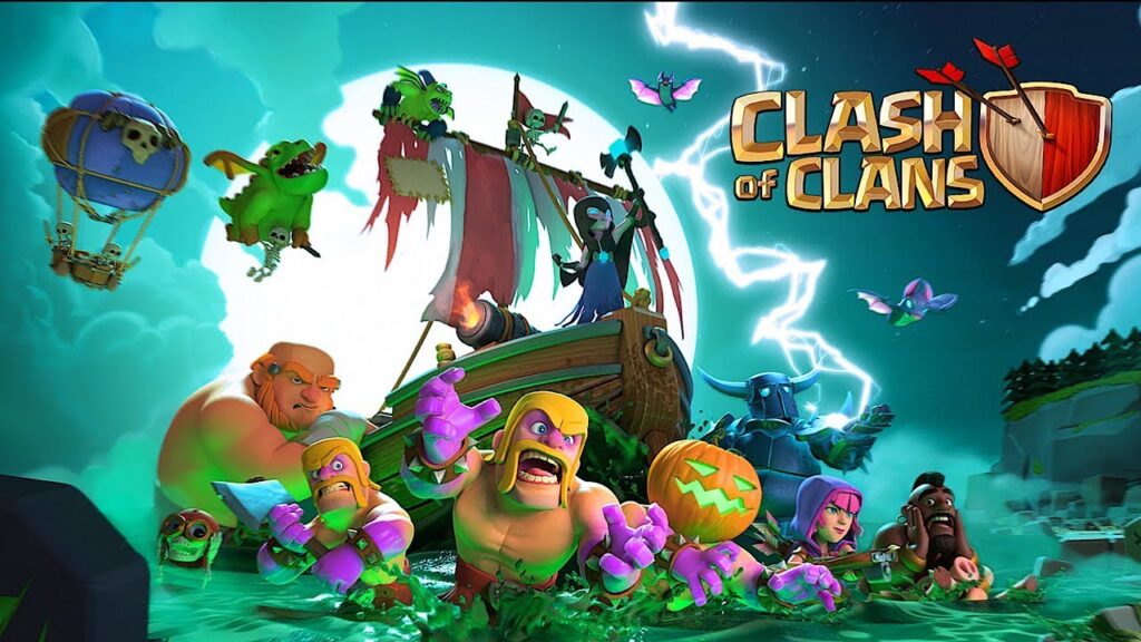 coc October Update 1024x576 - 10 Most Popular Games in India 2020-2021