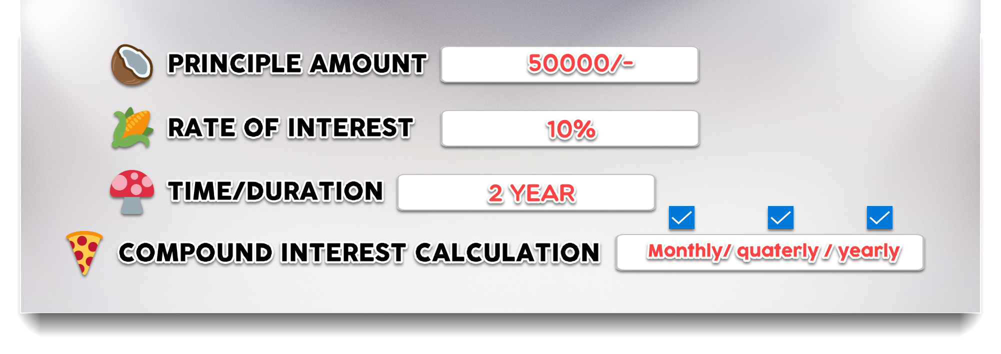 02 Calculation Formula - What is Interest | Interest Calculation Formula | Calculation | Banking