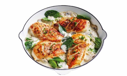 chicken spinach 500x300 - Recipes